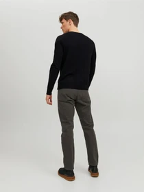 Свитры и кардиганы JACK & JONES EMIL KNIT CREW NECK модель 12208364_Black Фото