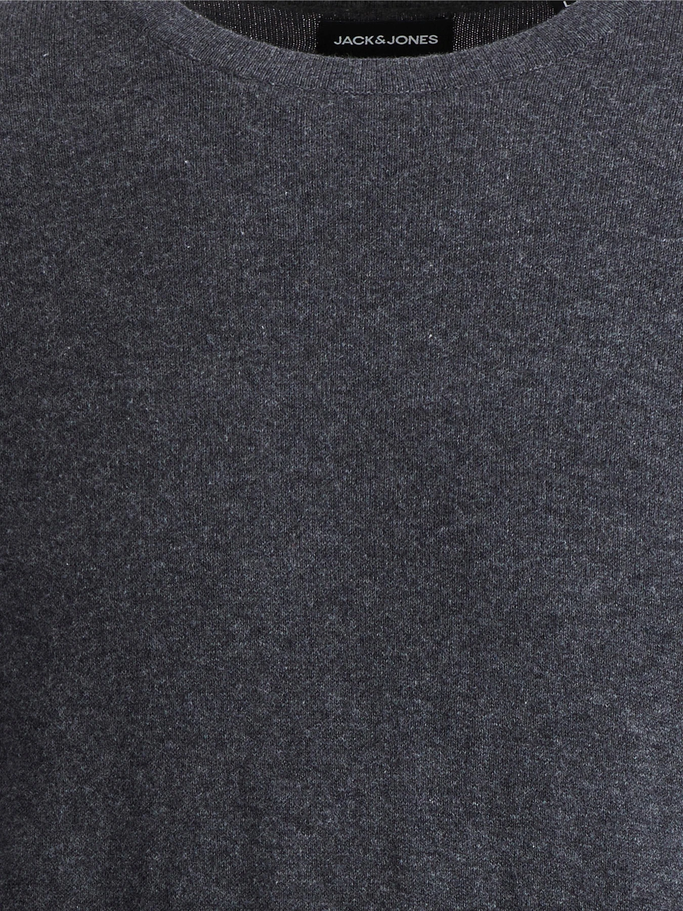 Светри та кардигани JACK & JONES EMIL KNIT CREW NECK модель 12208364_Dark Grey Melange Фото