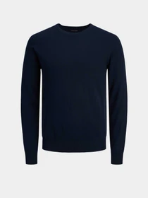 Светри та кардигани JACK & JONES EMIL KNIT CREW NECK модель 12208364_Navy Blazer Фото
