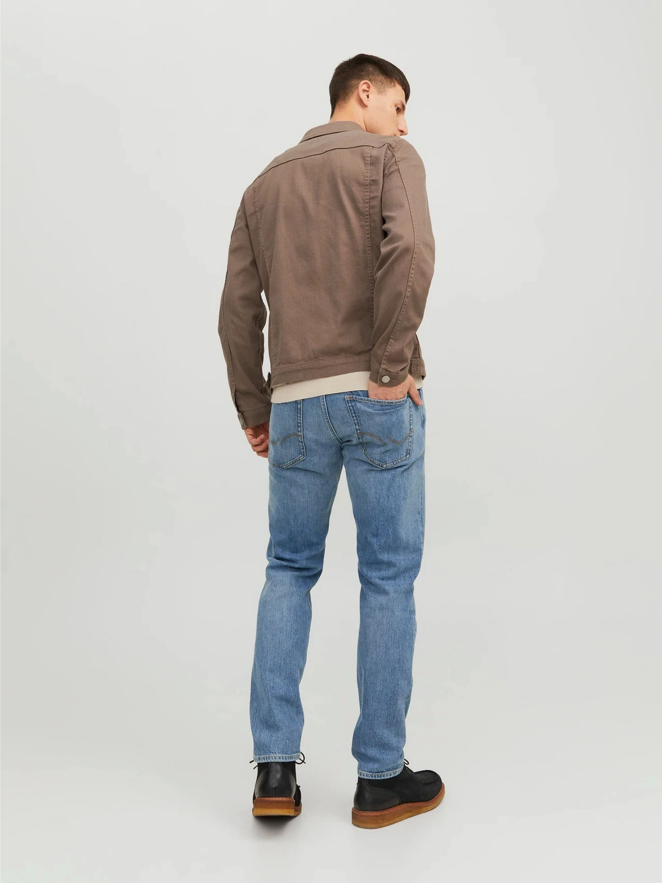 Джинсы JACK & JONES MIKE ORIGINAL модель 12237309_Blue Denim Фото