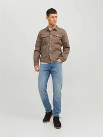 Джинсы JACK & JONES MIKE ORIGINAL модель 12237309_Blue Denim Фото