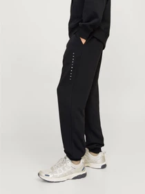 Брюки JACK & JONES GORDON STAR SWEAT PANTS модель 12248838_Black Фото