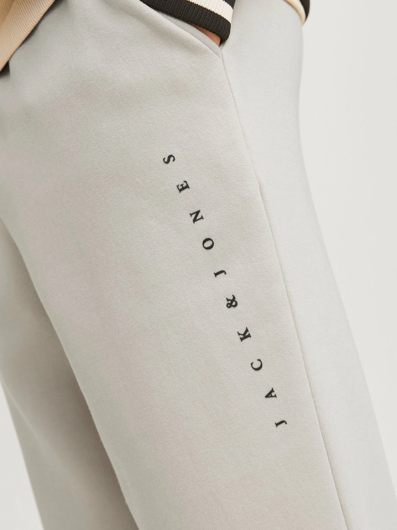 Брюки JACK & JONES GORDON STAR SWEAT PANTS модель 12248838_Moonbeam Брюки JACK & JONES GORDON STAR SWEAT PANTS модель 12248838_Moonbeam Фото