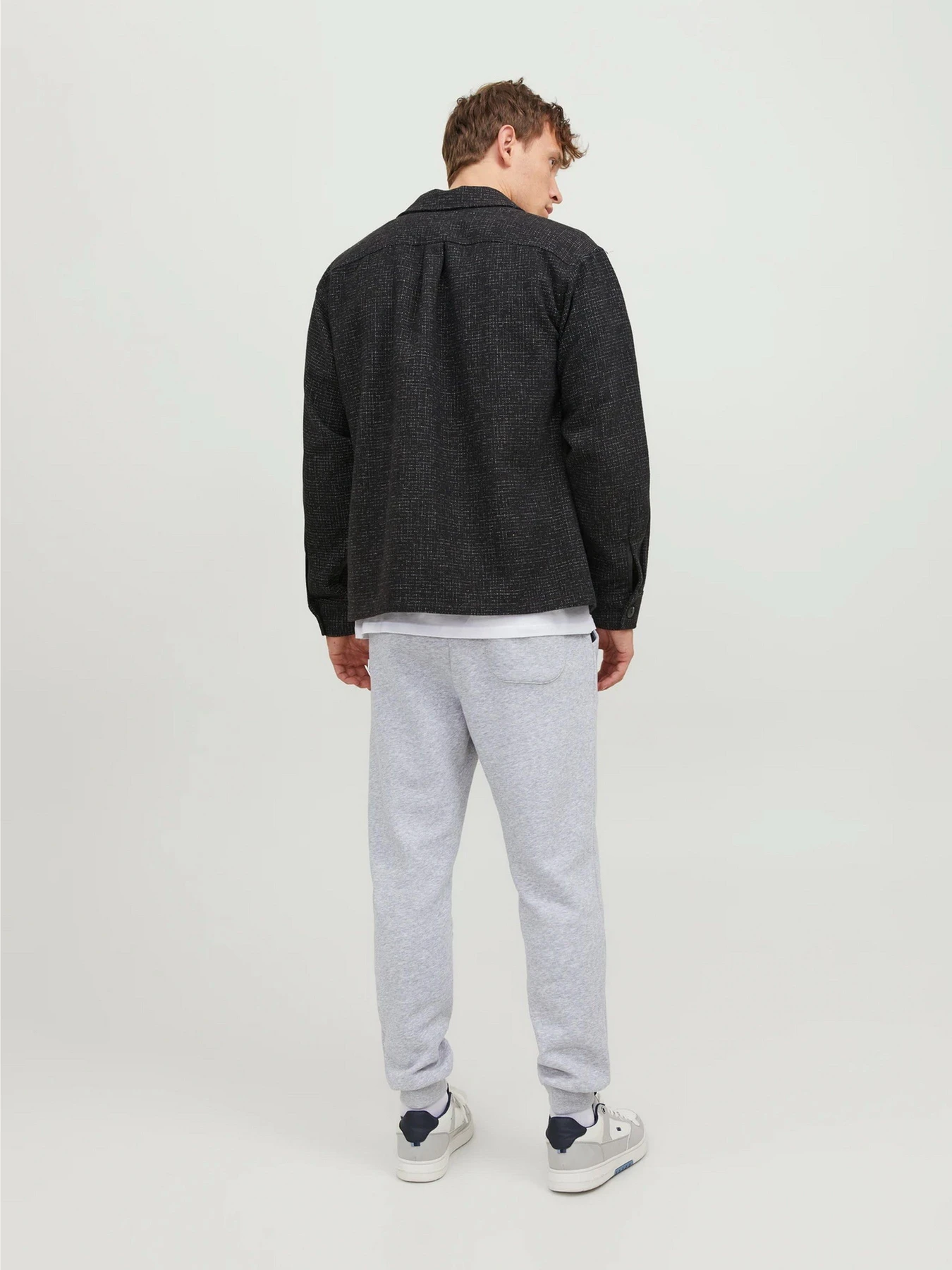 Брюки JACK & JONES GORDON BRADLEY SWEAT PANT модель 12249274_Light Grey Melange Брюки JACK & JONES GORDON BRADLEY SWEAT PANT модель 12249274_Light Grey Melange Фото