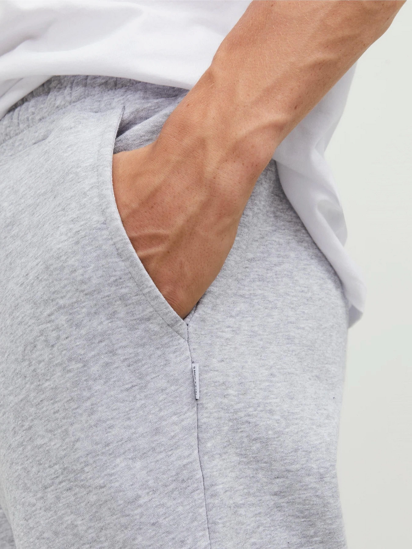 Брюки JACK & JONES GORDON BRADLEY SWEAT PANT модель 12249274_Light Grey Melange Брюки JACK & JONES GORDON BRADLEY SWEAT PANT модель 12249274_Light Grey Melange Фото