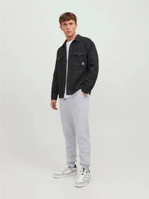 Брюки JACK & JONES GORDON BRADLEY SWEAT PANT модель 12249274_Light Grey Melange Фото