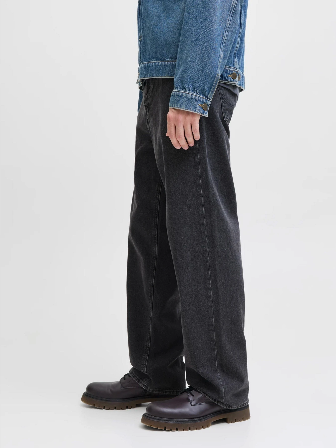 Джинси JACK & JONES ALEX ORIGINAL модель 12252762_Black Denim Джинси JACK & JONES ALEX ORIGINAL модель 12252762_Black Denim Фото