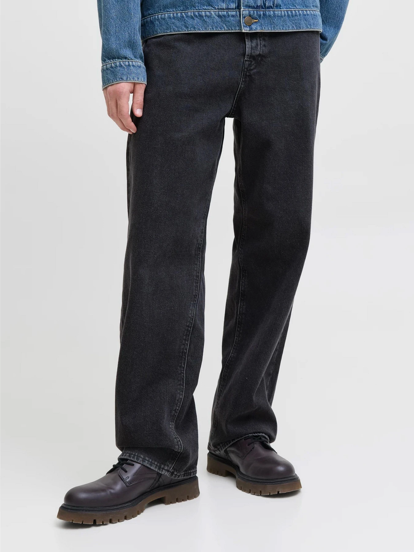 Джинси JACK & JONES ALEX ORIGINAL модель 12252762_Black Denim Джинси JACK & JONES ALEX ORIGINAL модель 12252762_Black Denim Фото