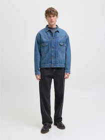 Джинси JACK & JONES ALEX ORIGINAL модель 12252762_Black Denim Фото