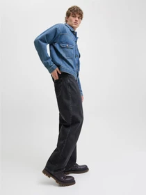 Джинси JACK & JONES ALEX ORIGINAL модель 12252762_Black Denim Фото