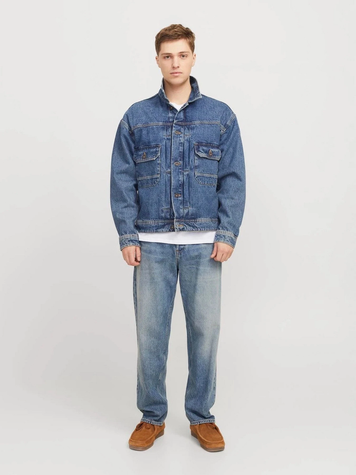 Джинсы JACK & JONES EDDIE ORIGINAL модель 12269582_Blue Denim Джинсы JACK & JONES EDDIE ORIGINAL модель 12269582_Blue Denim Фото