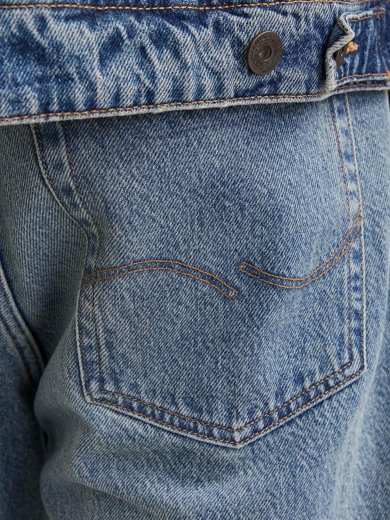 Джинсы JACK & JONES EDDIE ORIGINAL модель 12269582_Blue Denim Джинсы JACK & JONES EDDIE ORIGINAL модель 12269582_Blue Denim Фото