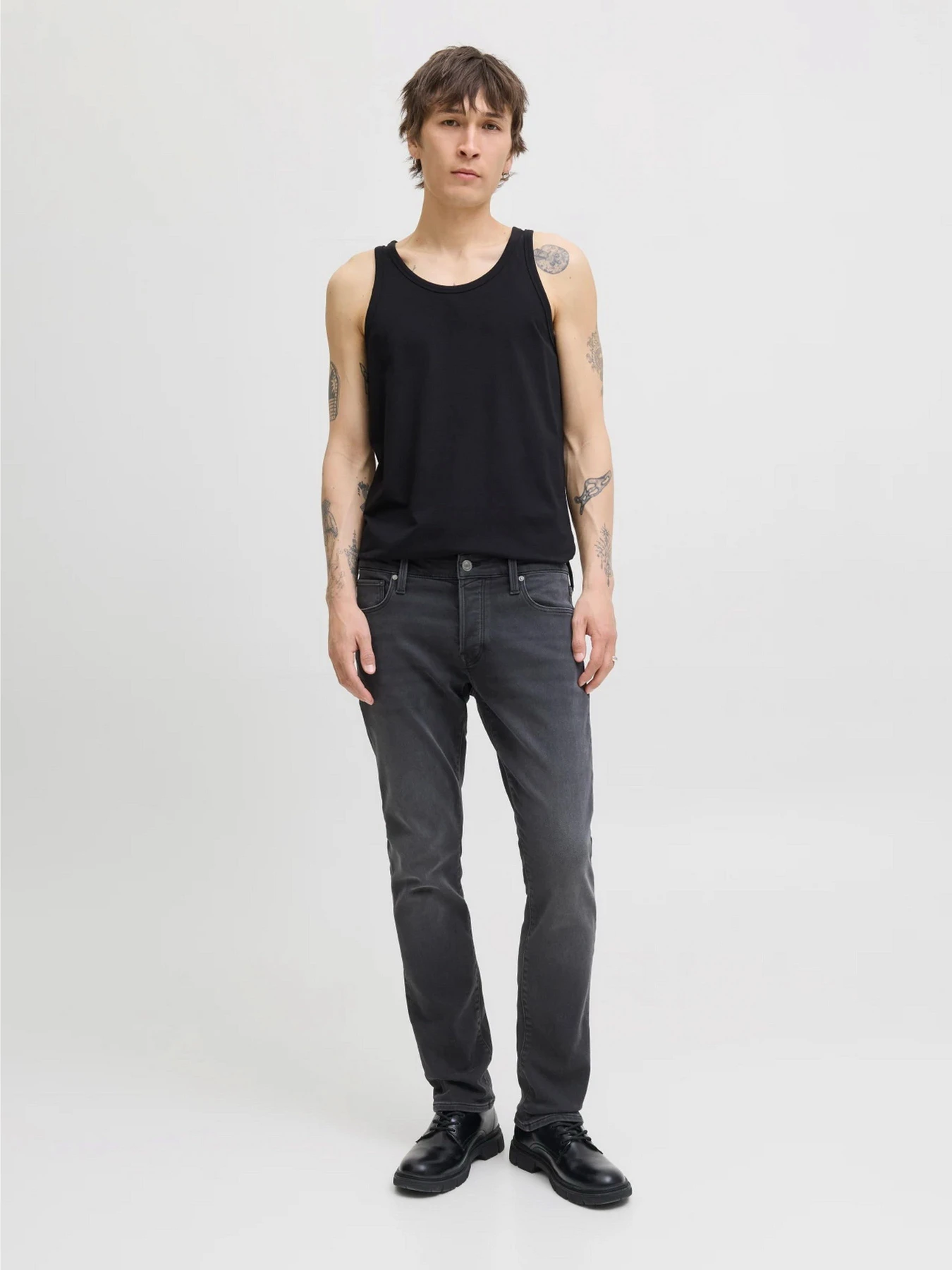 Джинсы JACK & JONES MIKE ORIGINAL модель 12278115_Black Denim Джинсы JACK & JONES MIKE ORIGINAL модель 12278115_Black Denim Фото