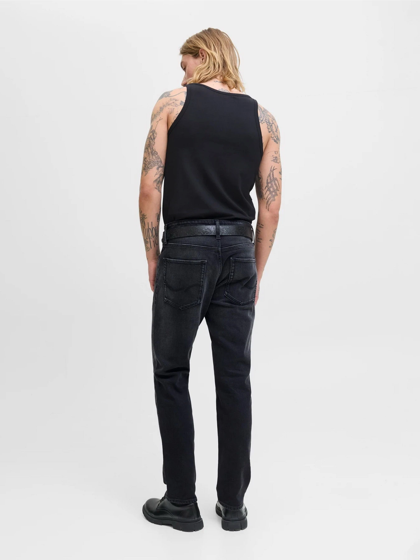 Джинсы JACK & JONES CLARK ORIGINAL модель 12278247_Black Denim Джинсы JACK & JONES CLARK ORIGINAL модель 12278247_Black Denim Фото