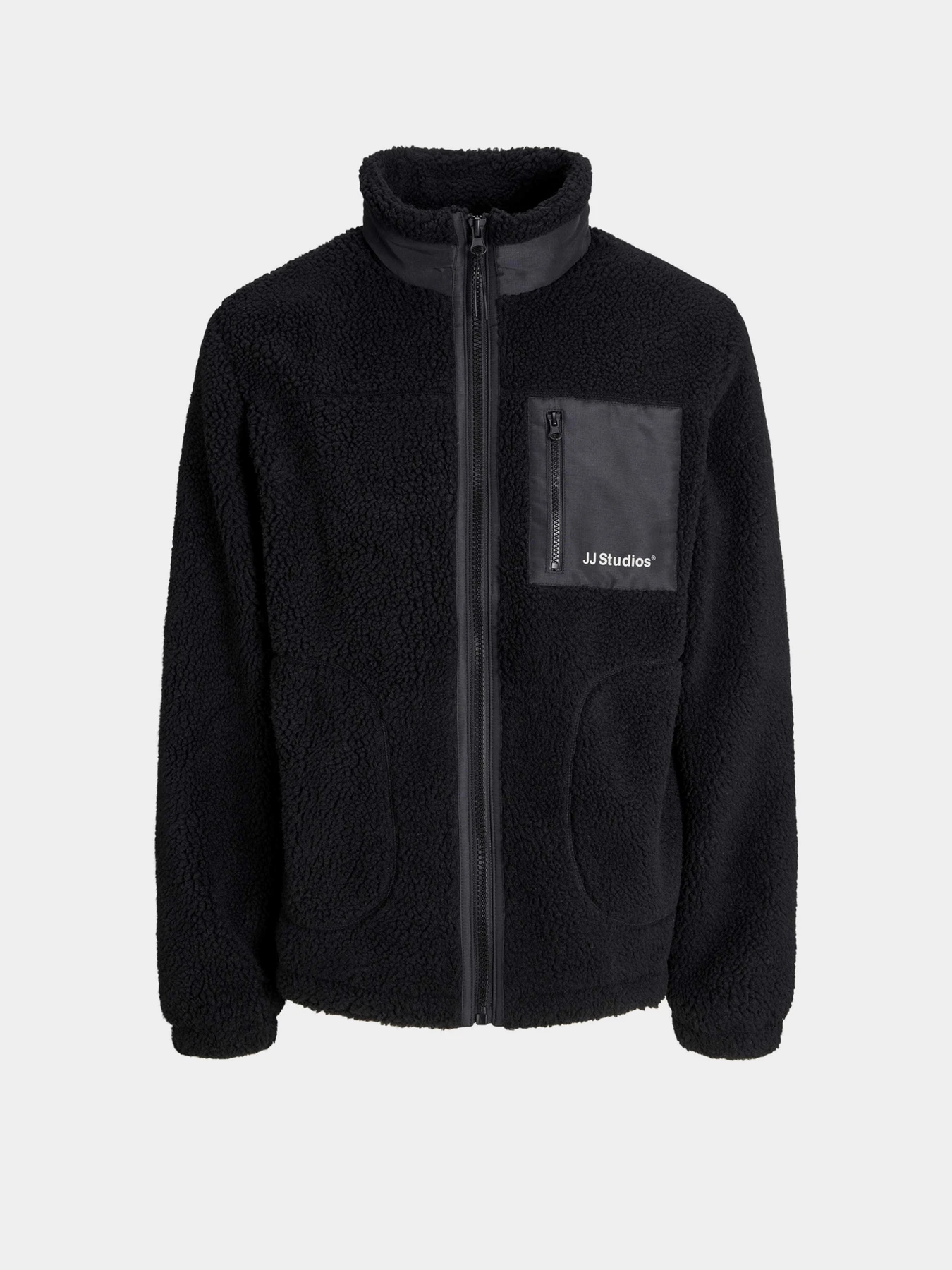 Куртки и дубленки JACK & JONES SOHO TEDDY JACKET модель 12278784_Black Куртки и дубленки JACK & JONES SOHO TEDDY JACKET модель 12278784_Black Фото