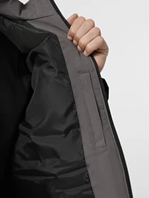 Куртки и дубленки JACK & JONES OWEN PUFFER модель 12278792_Castlerock BLACK BLOCKING Фото