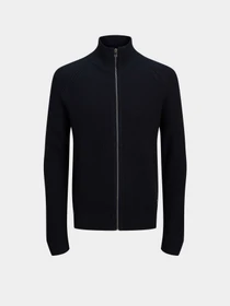 Свитры и кардиганы JACK & JONES PANNEL KNIT ZIP CARDIGAN модель 12278920_Sky Captain Фото