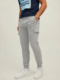 Брюки JACK & JONES модель 12212170_Light Grey Melange Фото
