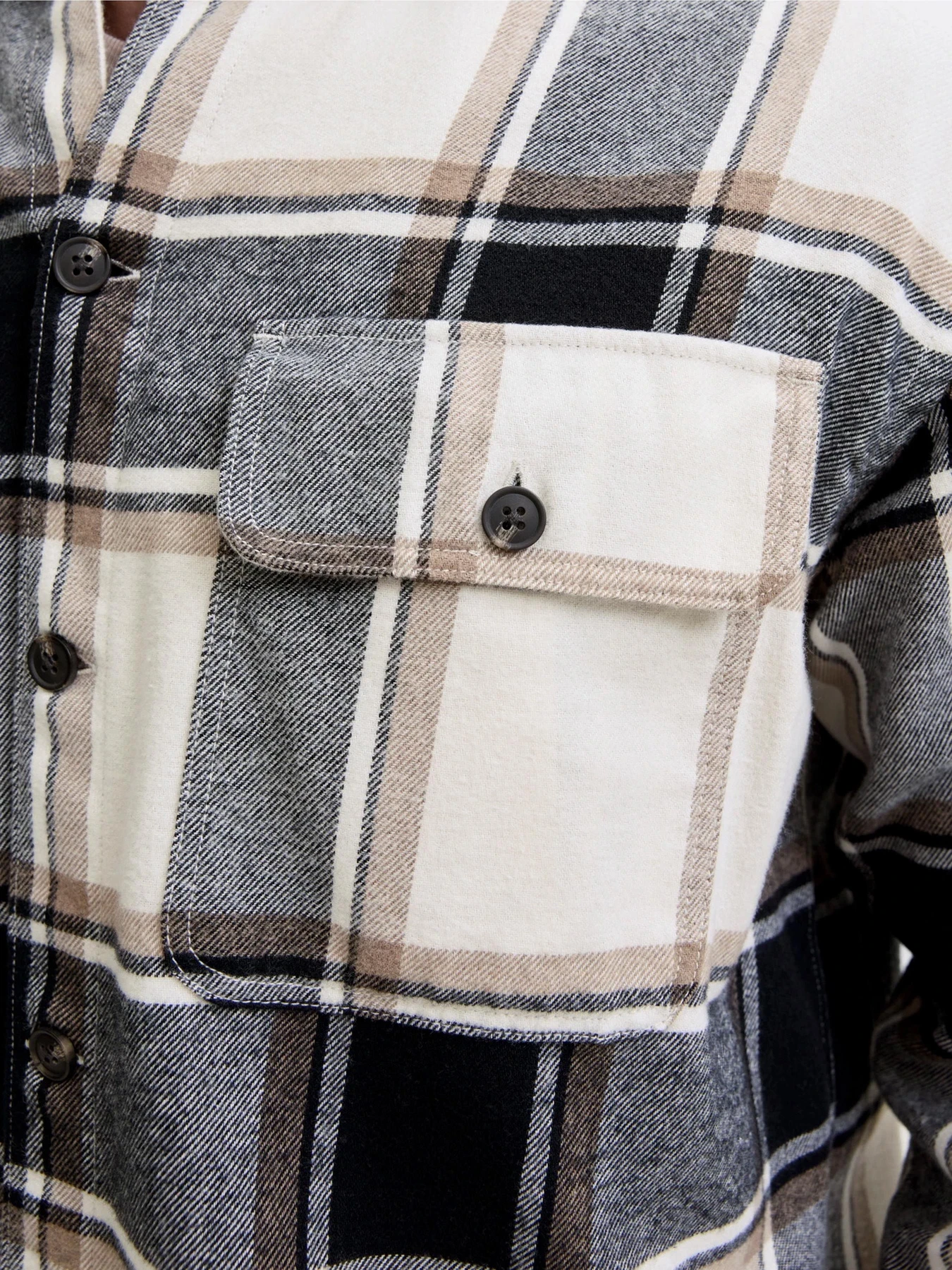 Сорочки JACK & JONES CHARGE OVERSHIRT модель 12278969_Crockery Сорочки JACK & JONES CHARGE OVERSHIRT модель 12278969_Crockery Фото