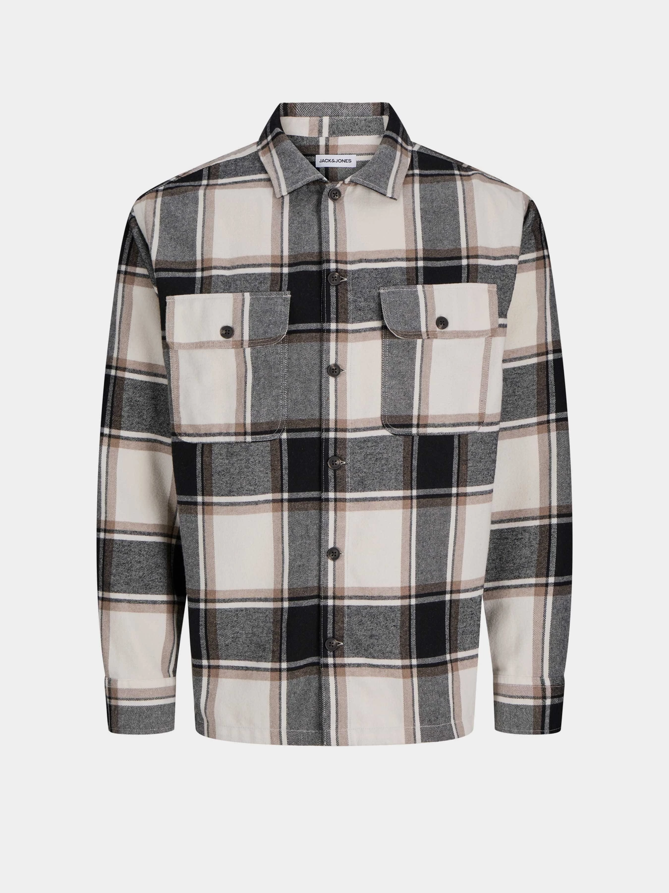 Сорочки JACK & JONES CHARGE OVERSHIRT модель 12278969_Crockery Сорочки JACK & JONES CHARGE OVERSHIRT модель 12278969_Crockery Фото