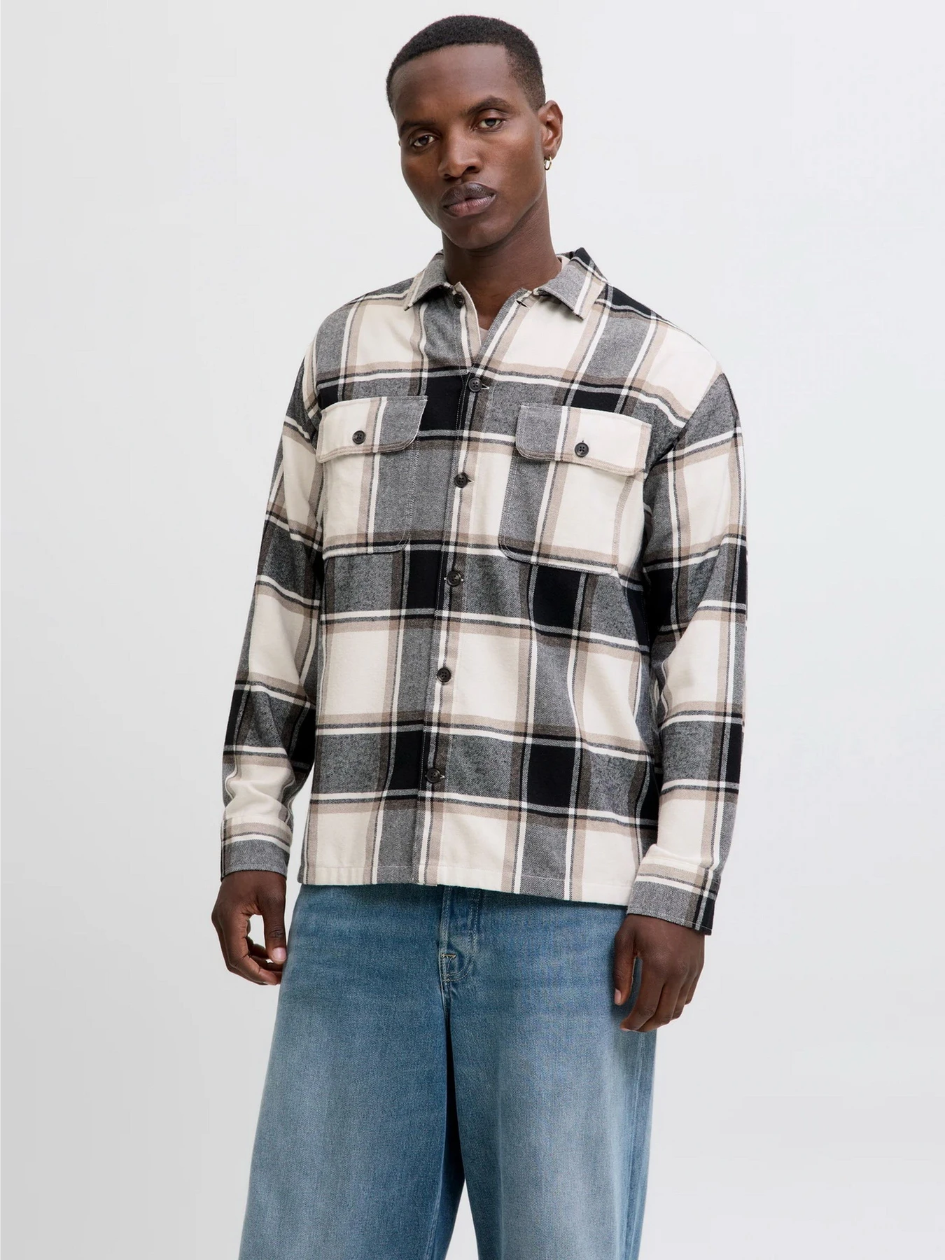 Сорочки JACK & JONES CHARGE OVERSHIRT модель 12278969_Crockery Сорочки JACK & JONES CHARGE OVERSHIRT модель 12278969_Crockery Фото