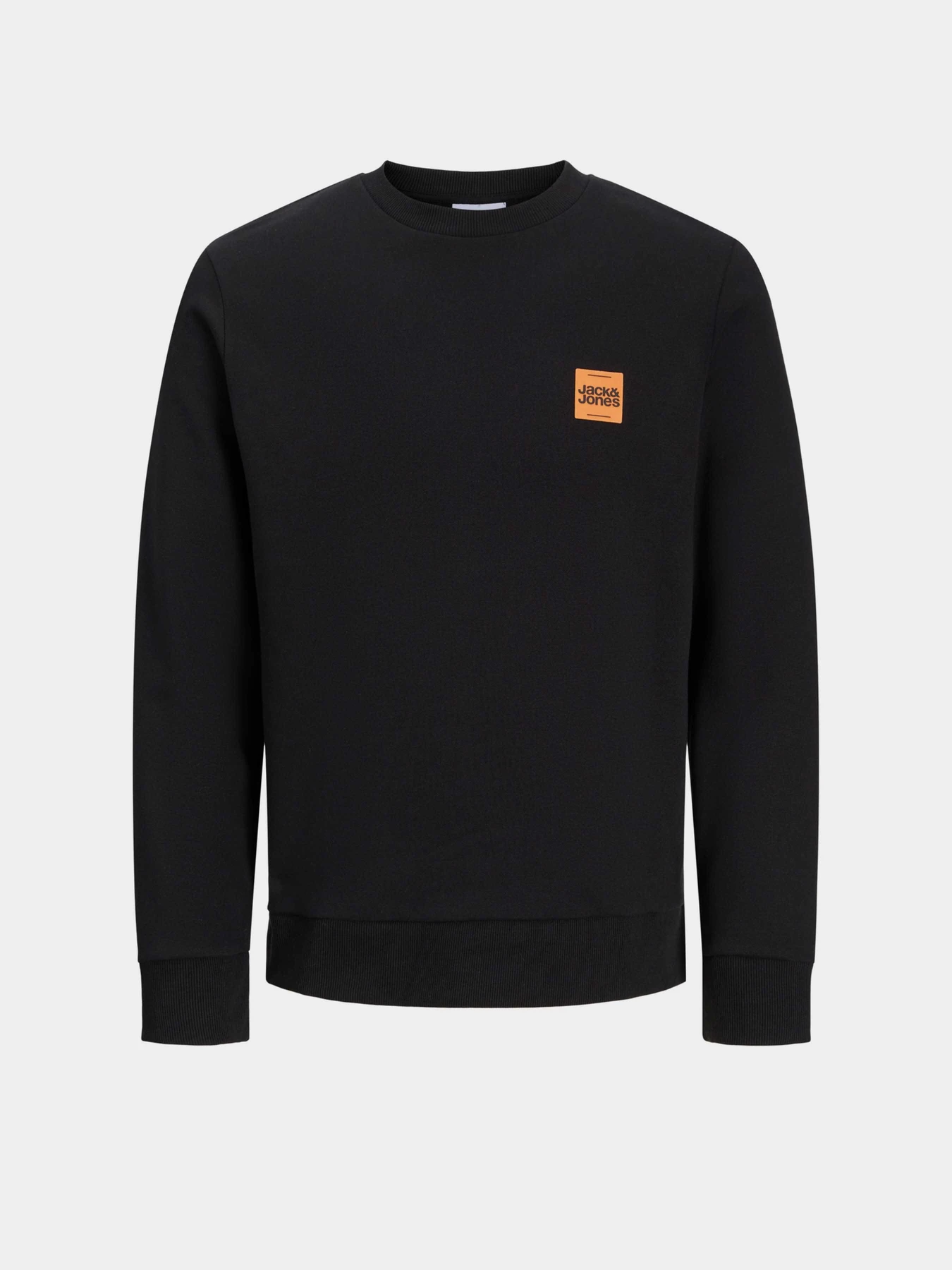 Худи и свитшоты JACK & JONES BRANDY SWEAT CREW NECK модель 12279256_Black Фото