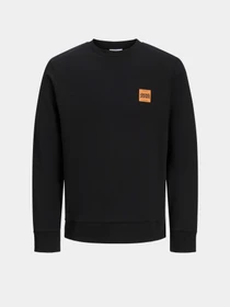 Худи и свитшоты JACK & JONES BRANDY SWEAT CREW NECK модель 12279256_Black Фото