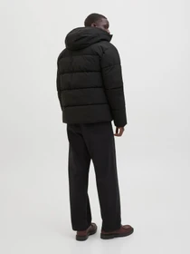 Куртки и дубленки JACK & JONES GLOBAL PUFFER JACKET модель 12283517_Black Фото