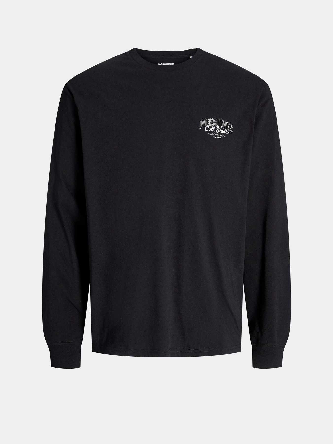 Худи и свитшоты JACK & JONES MAKOTO TEE LS модель 12278510_Black Худи и свитшоты JACK & JONES MAKOTO TEE LS модель 12278510_Black Фото
