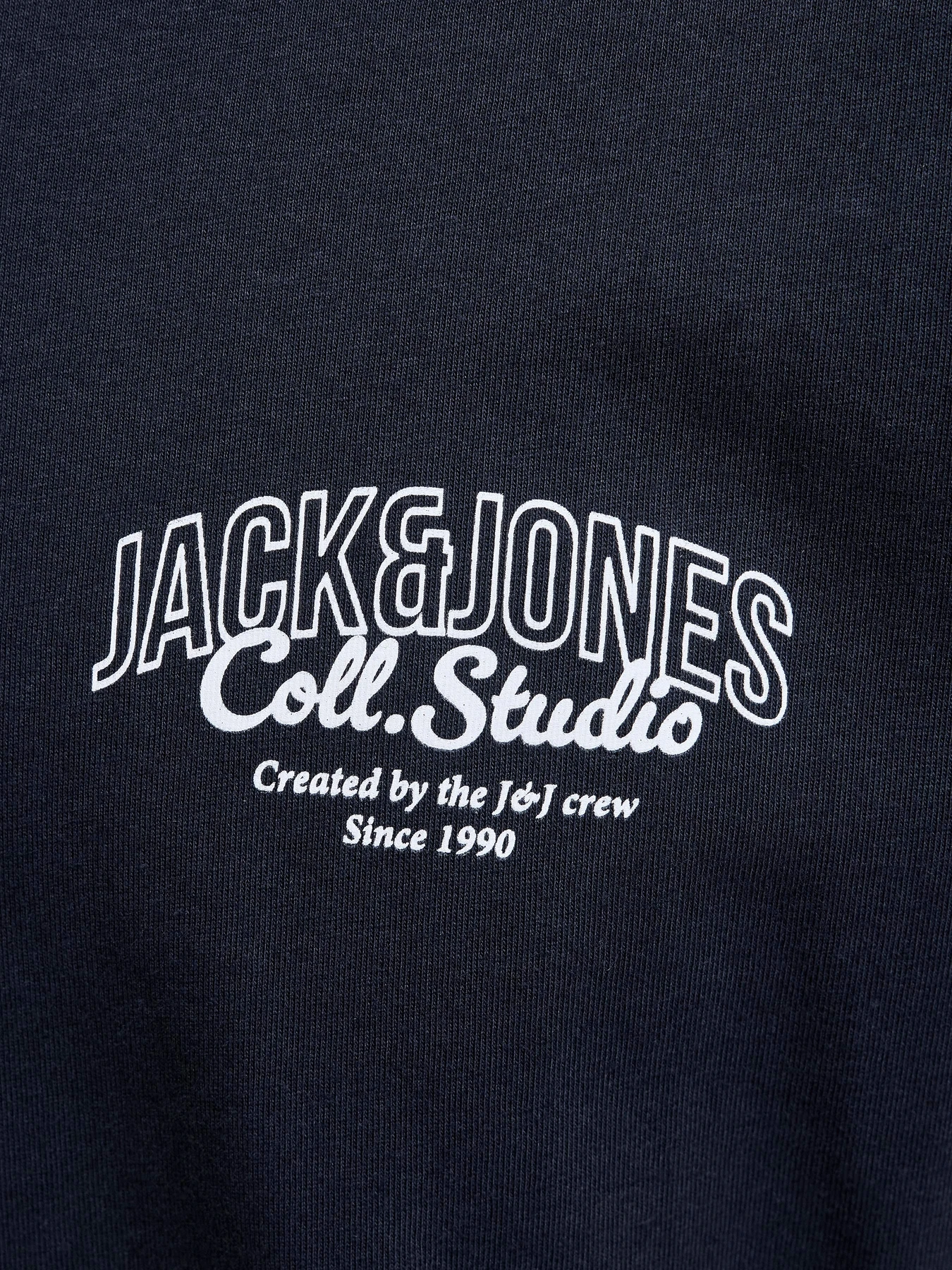 Худи и свитшоты JACK & JONES MAKOTO TEE LS модель 12278510_Sky Captain Худи и свитшоты JACK & JONES MAKOTO TEE LS модель 12278510_Sky Captain Фото
