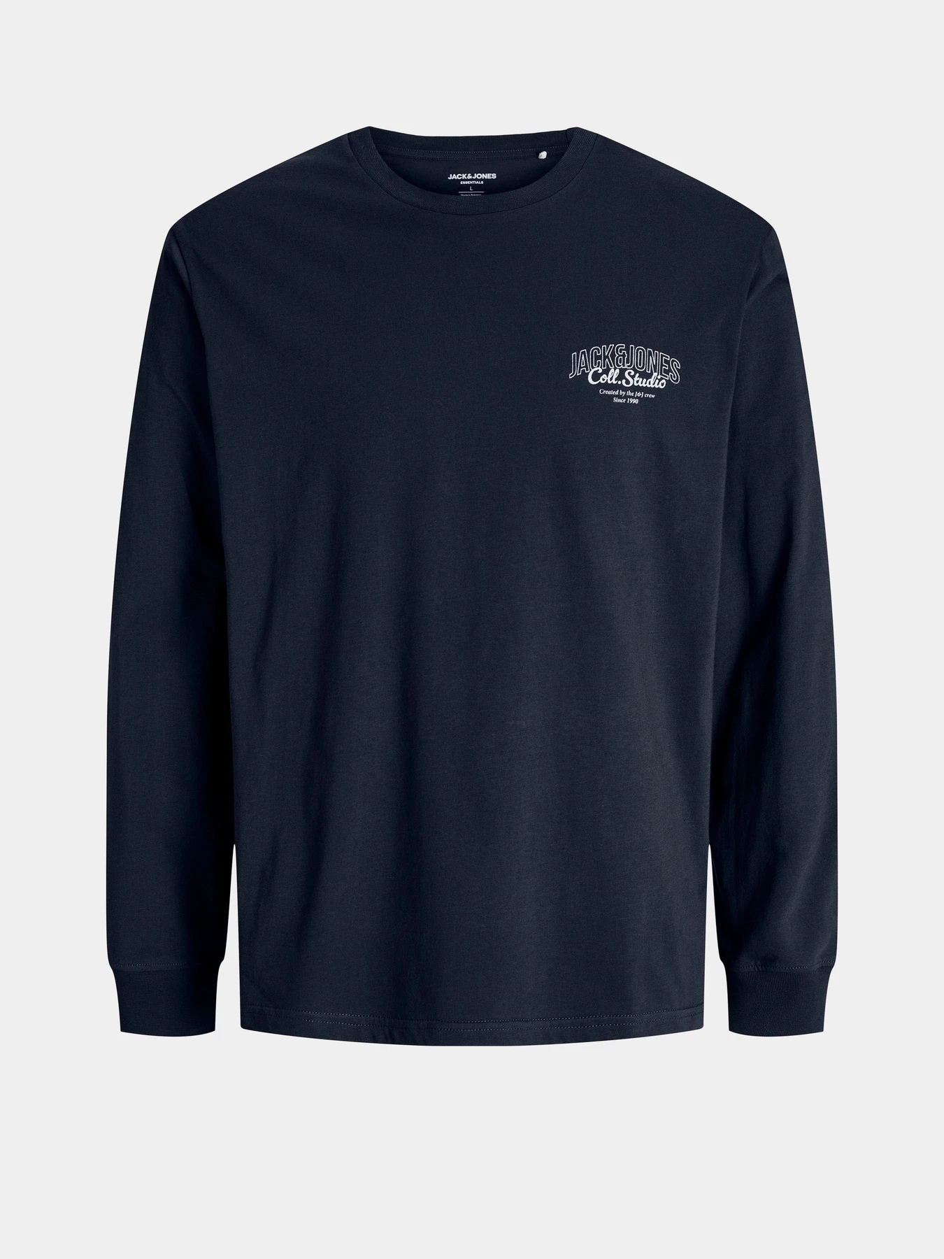 Худи и свитшоты JACK & JONES MAKOTO TEE LS модель 12278510_Sky Captain Худи и свитшоты JACK & JONES MAKOTO TEE LS модель 12278510_Sky Captain Фото
