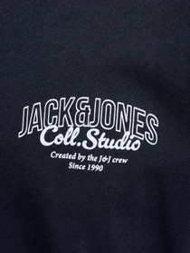 Худи и свитшоты JACK & JONES MAKOTO TEE LS модель 12278510_Sky Captain Фото