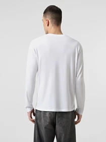 Худи и свитшоты JACK & JONES MAKOTO TEE LS модель 12278510_White Фото