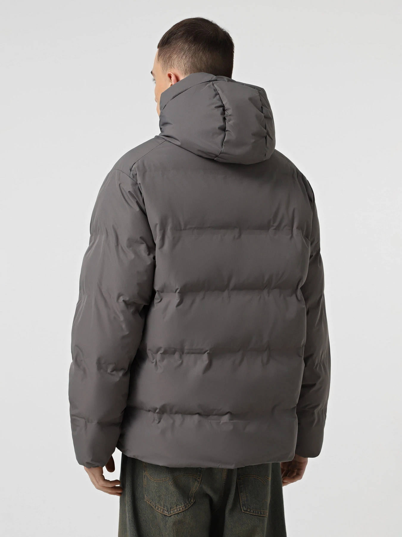 Куртки та дублянки JACK & JONES SOHO PUFFER модель 12278749_Castlerock Фото