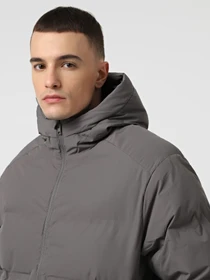 Куртки та дублянки JACK & JONES SOHO PUFFER модель 12278749_Castlerock Фото