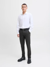 Штани JACK & JONES MARCO BOWIE WINTER CHINO модель 12279659_Dark Grey HERRINGBONE Фото