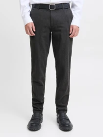 Штани JACK & JONES MARCO BOWIE WINTER CHINO модель 12279659_Dark Grey HERRINGBONE Фото