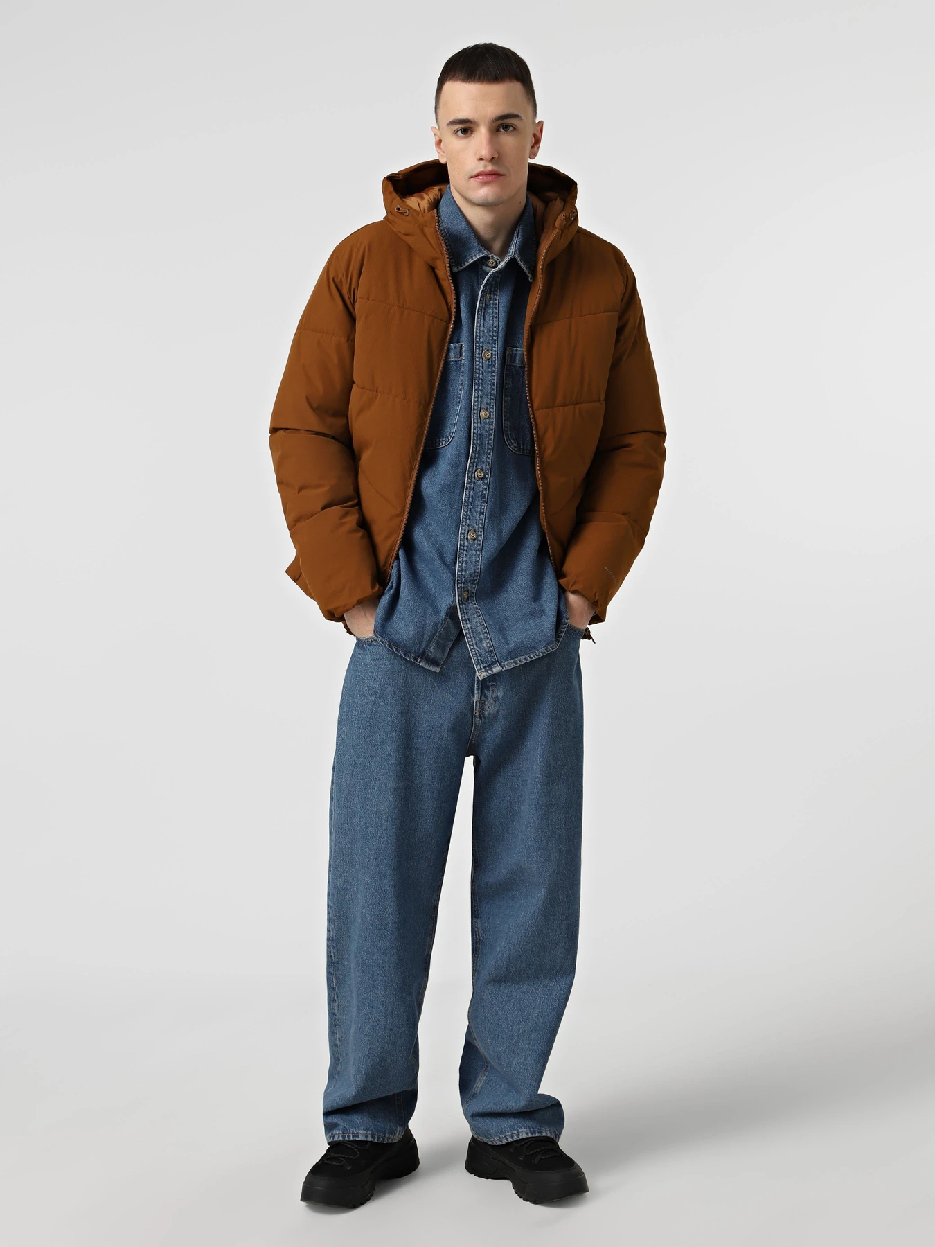 Куртки та дублянки JACK & JONES GLOBAL PUFFER JACKET модель 12283517_Monks Robe Куртки та дублянки JACK & JONES GLOBAL PUFFER JACKET модель 12283517_Monks Robe Фото
