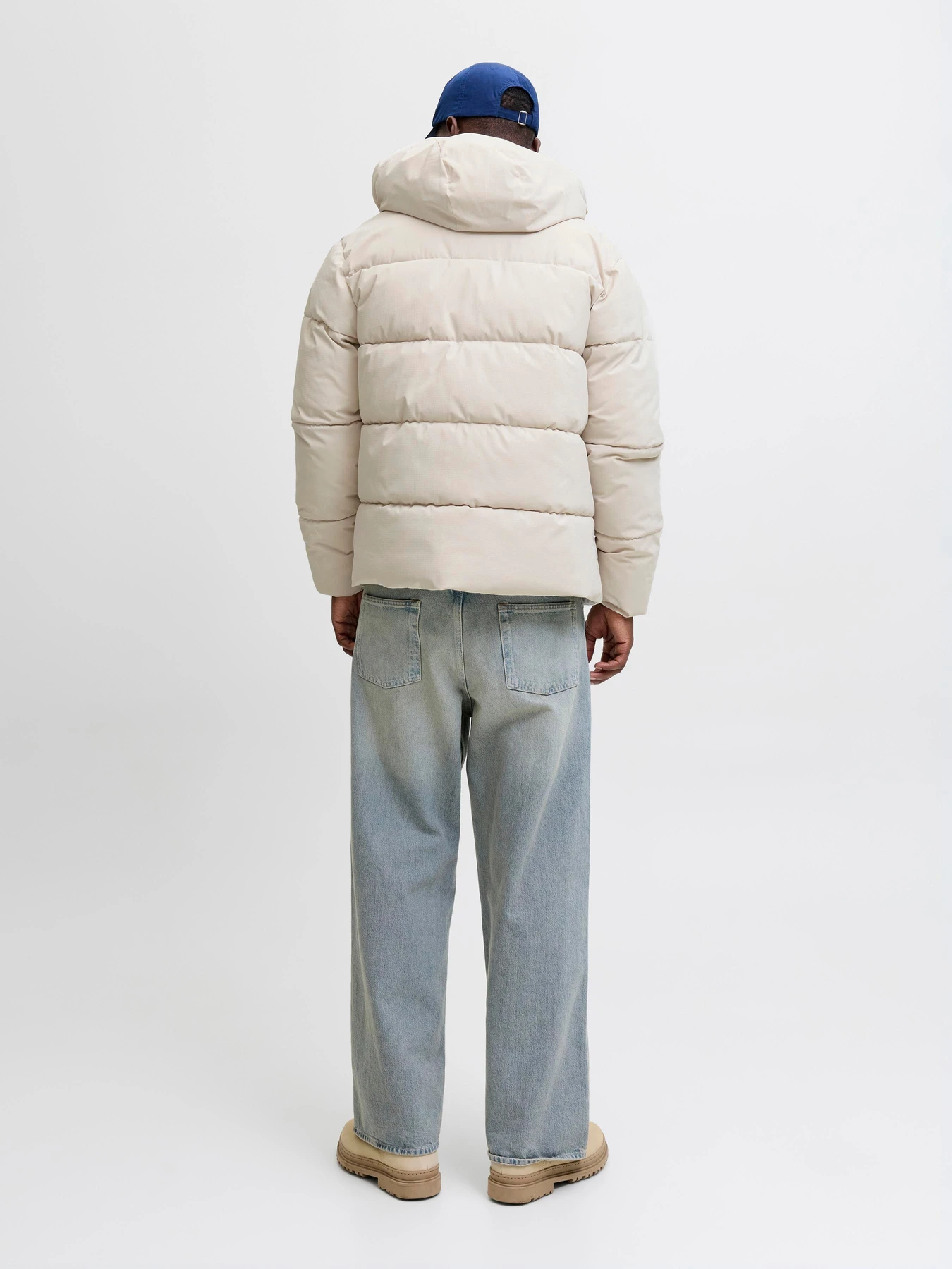Куртки и дубленки JACK & JONES GLOBAL PUFFER JACKET модель 12283517_Moonbeam Фото