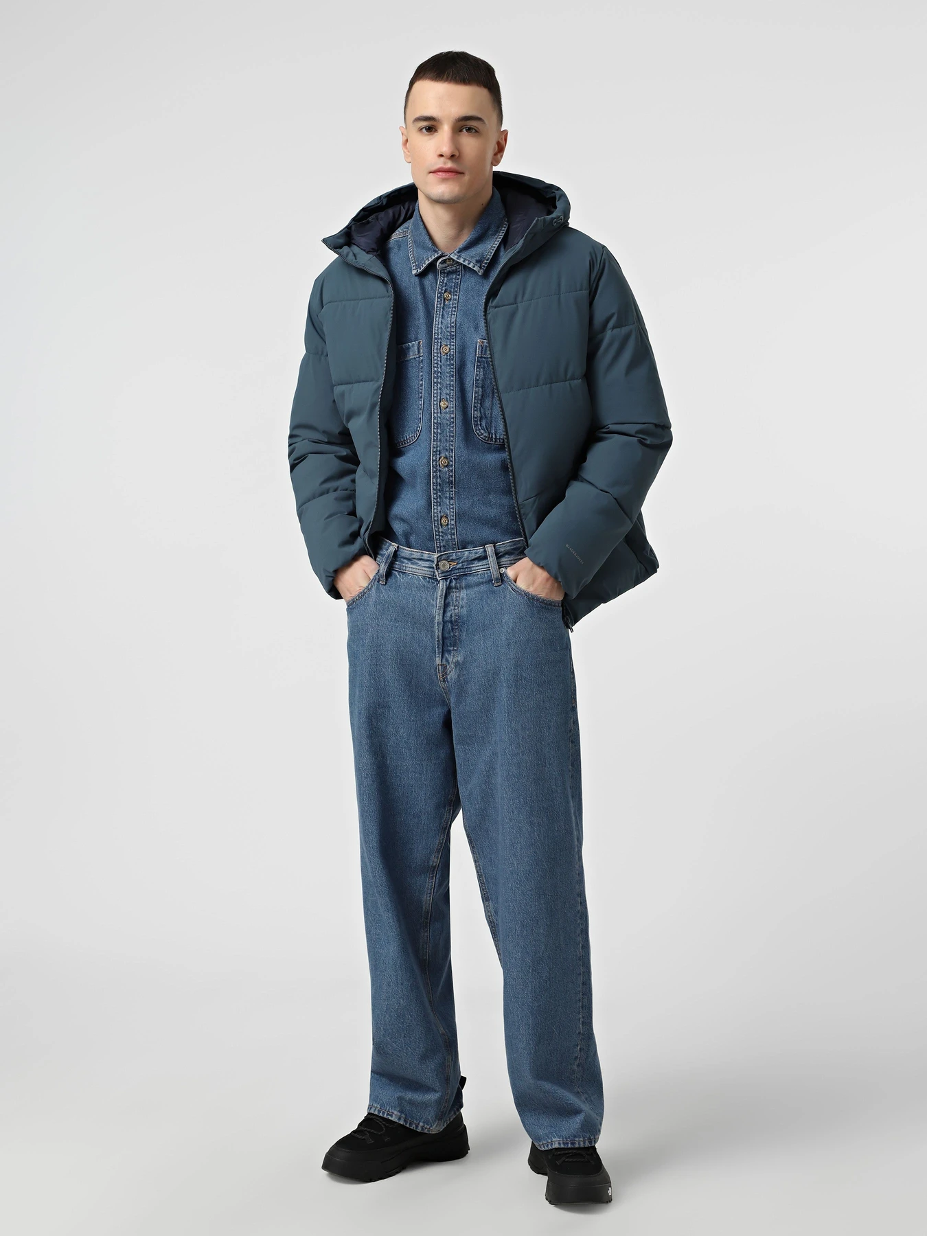 Куртки та дублянки JACK & JONES GLOBAL PUFFER JACKET модель 12283517_Orion Blue Куртки та дублянки JACK & JONES GLOBAL PUFFER JACKET модель 12283517_Orion Blue Фото