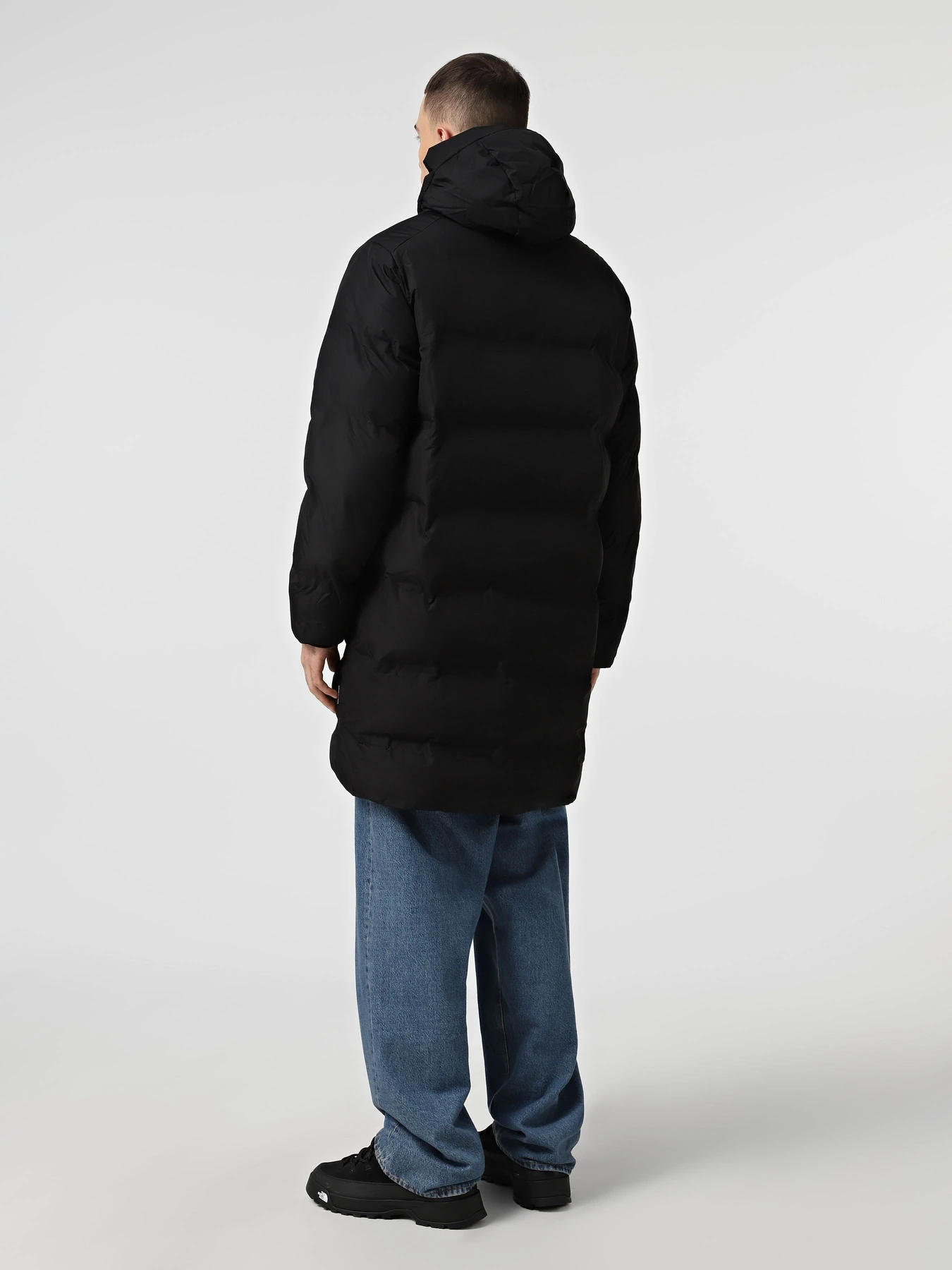Куртки и дубленки JACK & JONES SOHO LONG PUFFER модель 12289051_Black Фото
