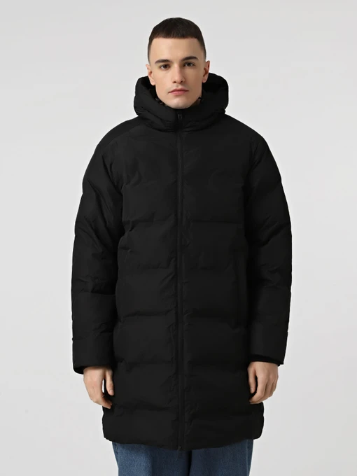 Куртки и дубленки JACK & JONES SOHO LONG PUFFER модель 12289051_Black Фото
