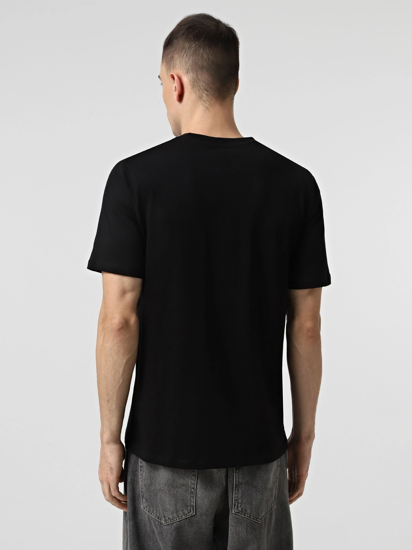 Футболки и поло JACK & JONES BOOST TEE модель 12284423_Black Фото