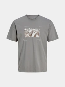 Футболки і поло JACK & JONES BOOST TEE модель 12284423_Gray Flannel Фото