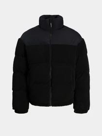 Куртки та дублянки JACK & JONES FLARE TEDDY PUFFER JACKET модель 12286050_Black Фото
