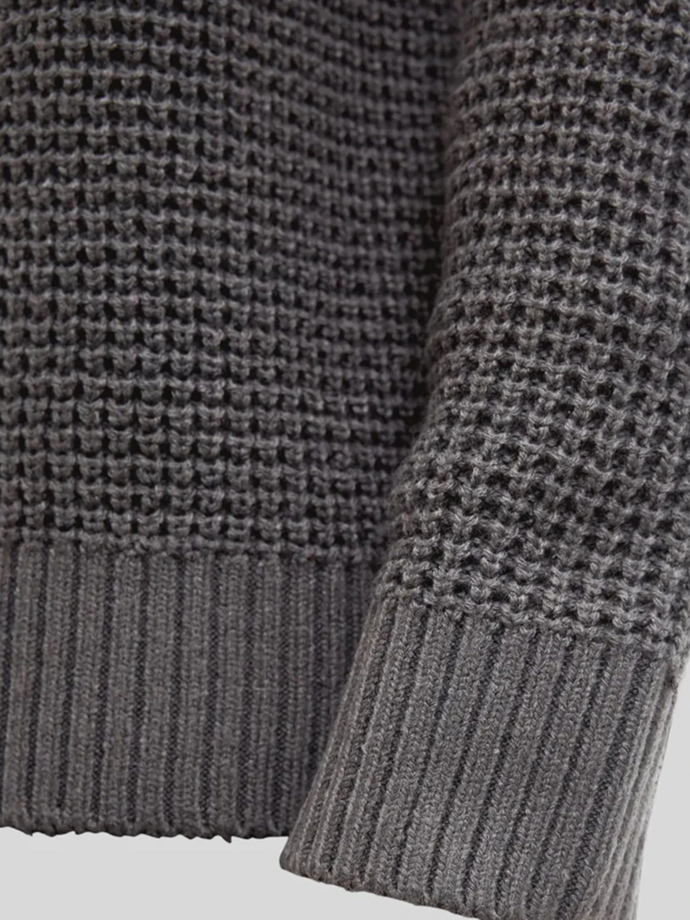 Свитры и кардиганы JACK & JONES GLOBAL KNIT CREW NECK модель 12287594_Asphalt Свитры и кардиганы JACK & JONES GLOBAL KNIT CREW NECK модель 12287594_Asphalt Фото