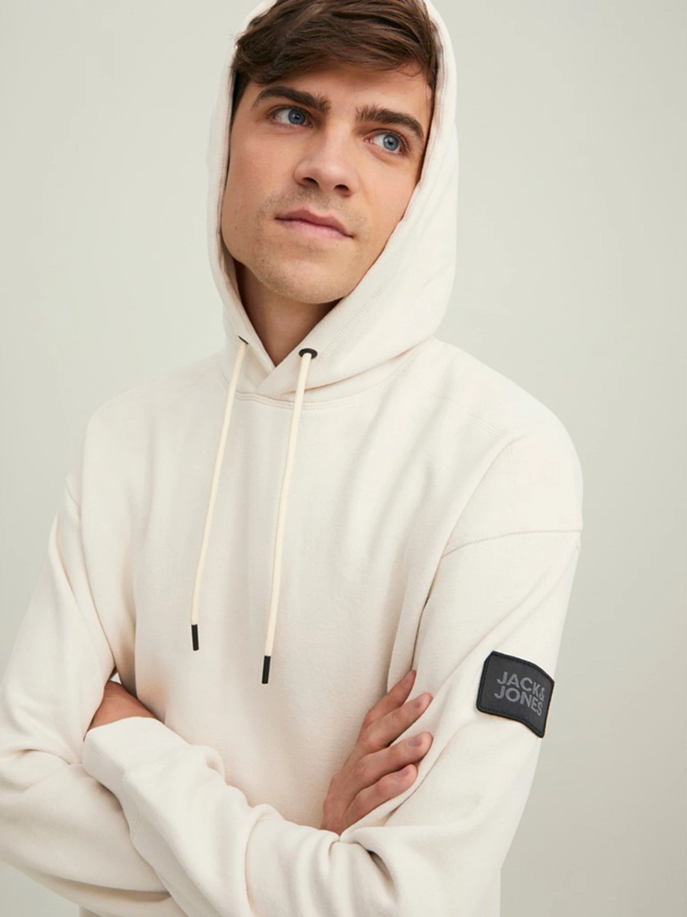 Худі та світшоти JACK & JONES модель 12216342_Moonbeam Худі та світшоти JACK & JONES модель 12216342_Moonbeam Фото