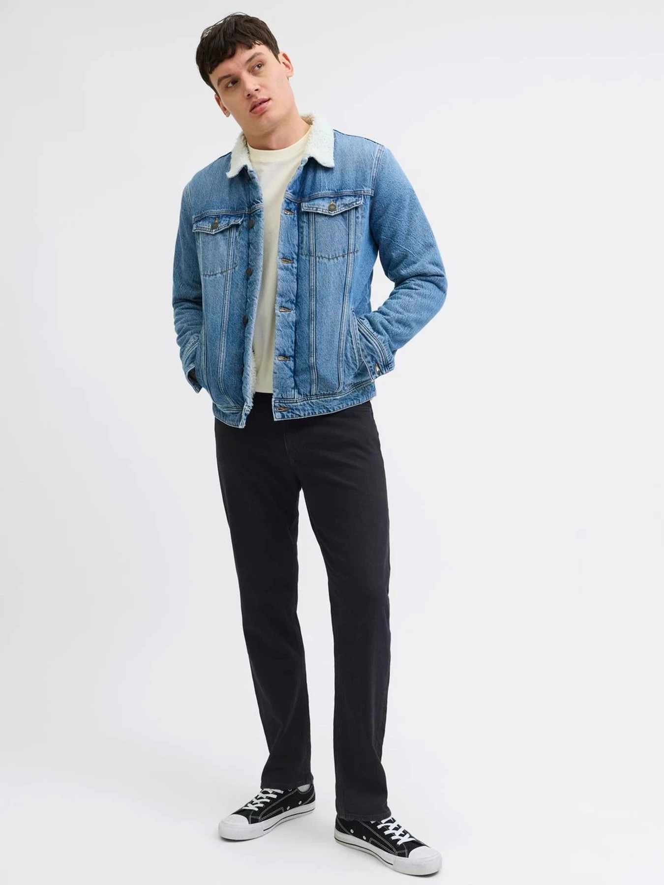 Джинсы JACK & JONES CHRIS CLASSIC модель 12287740_Black Denim Фото