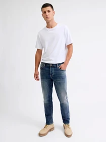 Джинсы JACK & JONES MIKE COOPER модель 12287751_Blue Denim MID BLUE Фото