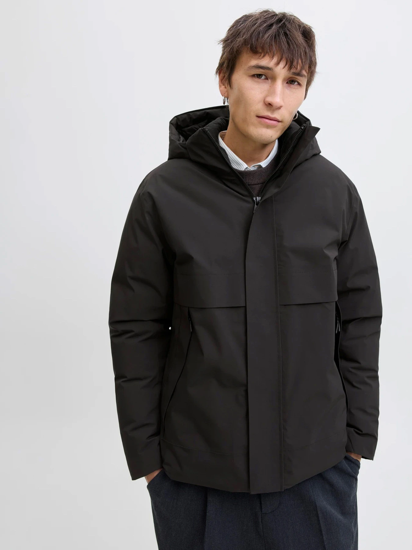 Куртки и дубленки JACK & JONES MOON JACKET модель 12280905_Black Куртки и дубленки JACK & JONES MOON JACKET модель 12280905_Black Фото